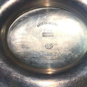 Antique Tiffany & co. Sterling silver fruit basket ( pie cutter ) ( soup spoon )